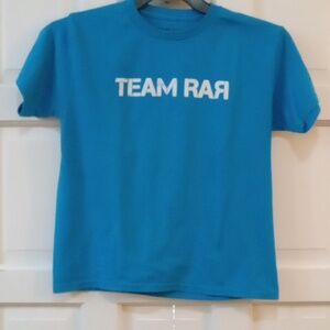 Team RAR Official Boy's T-shirt Blue